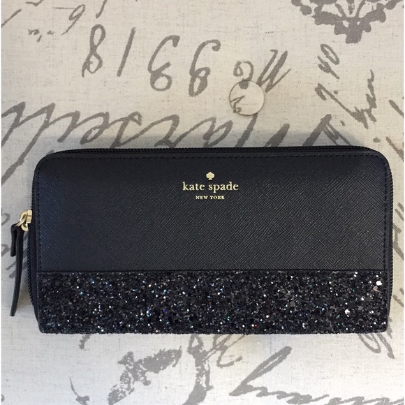 Kate spade glitter wallet NEW - Picture 1 of 5